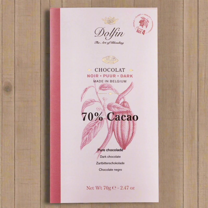 Dolfin Belgian Chocolate Bars