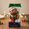 Mini Figurine with 3 Festive Chocolate Balls