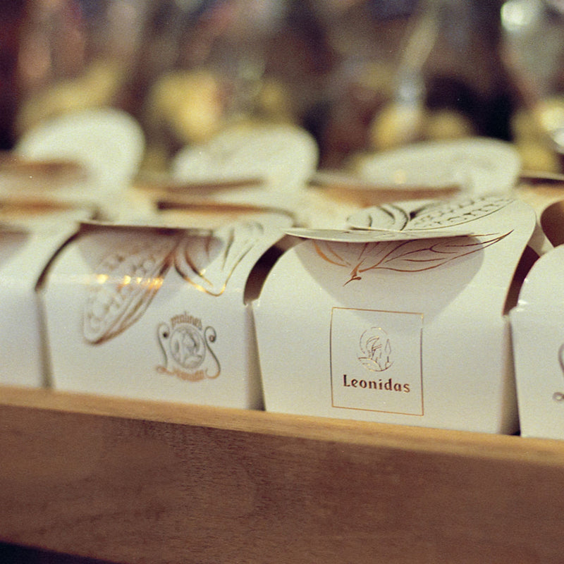 2 Chocolate "Tulip" Boxes