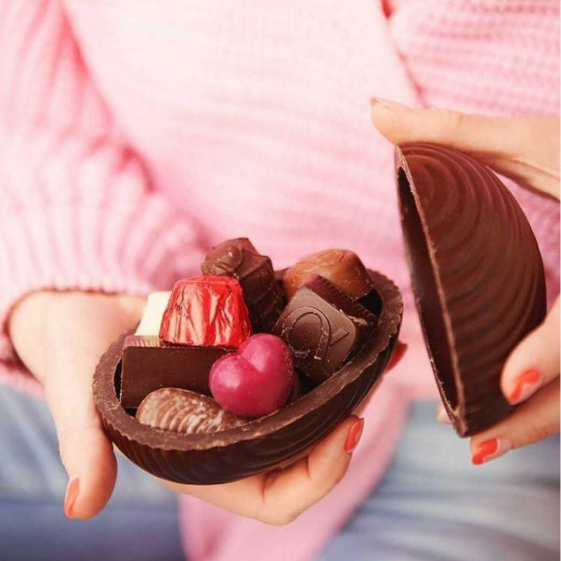 Decadent Chocolate Easter Egg with 13 Chocolates